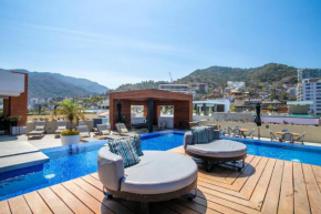 Modern 1BD 2BA, 2 Balconies, POOLS and GYM